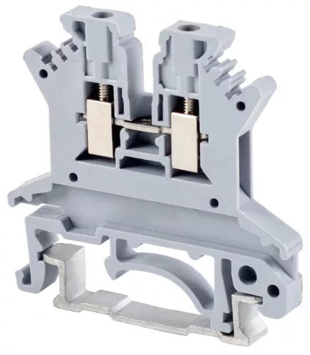 Tracon TSKA1,5 Fázisvezető ipari sorozatkapocs, csavaros, sínre, szürke 500V 17.5A 0.14-1.5 mm2
