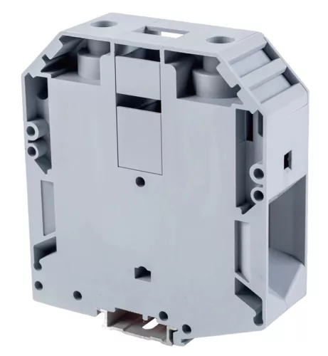 Tracon TSKA150 Fázisvezető ipari sorozatkapocs, csavaros, sínre, szürke 35-150mm2, 1000VAC, 309A