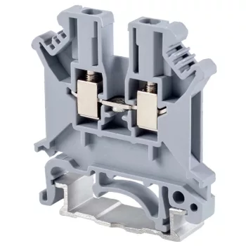   Tracon TSKA2,5 Fázisvezető ipari sorozatkapocs, csavaros, sínre, szürke 0,2-2,5mm2, 800VAC, 32A