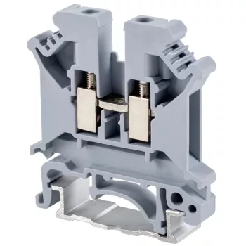   Tracon TSKA4 Fázisvezető ipari sorozatkapocs, csavaros, sínre, szürke 0,2-4mm2, 800VAC, 41A