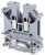 Tracon TSKA4 Fázisvezető ipari sorozatkapocs, csavaros, sínre, szürke 0,2-4mm2, 800VAC, 41A