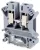 Tracon TSKA6 Fázisvezető ipari sorozatkapocs, csavaros, sínre, szürke 0,2-6mm2, 800VAC, 57A