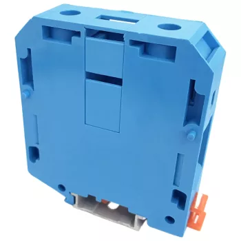   Tracon TSKA70-K Nullavezető ipari sorozatkapocs, csavaros, sínre, kék 1000V 192A 16-95mm2