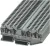 Tracon TSKB2/4K Négykapcsos ipari sorozatkapocs, rugós, sínre, kék 0,2-2,5mm2, 800VAC, 28A