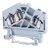 Tracon TSKC2,5/3D Fázisvezető ipari sorozatkapocs, rugós, sínre, szürke 800V 24A 0.08-2.5 mm2 3P