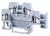 Tracon TSKC2,5E Emeletes ipari sorozatkapocs,rugós, sínre, szürke 500V 20A 0.08-2.5 mm2 4P