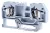 Tracon TSKC6 Fázisvezető ipari sorozatkapocs, rugós, sínre, szürke 800V 41A 0.2-6 mm2 2P