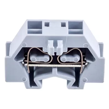  Tracon TSKD1,5 Mini rugós ipari sorozatkapocs, csavarral rögzíthető, szürke 400V 18A 0.08-1.5 mm2 2P
