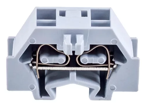Tracon TSKD1,5 Mini rugós ipari sorozatkapocs, csavarral rögzíthető, szürke 400V 18A 0.08-1.5 mm2 2P