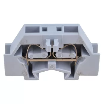   Tracon TSKD2,5 Mini rugós ipari sorozatkapocs, csavarral rögzíthető, szürke 500V 24A 0.08-2.5 mm2 2P