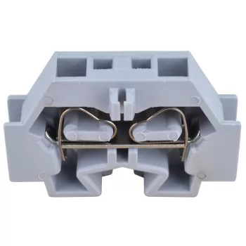   Tracon TSKD4 Mini rugós ipari sorozatkapocs, csavarral rögzíthető, szürke 690V 24A 0.08-4 mm2 2P