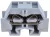 Tracon TSKD4D Mini rugós ipari sorozatkapocs, csavarral rögzíthető, szürke 690V 32A 0.08-4 mm2 2P