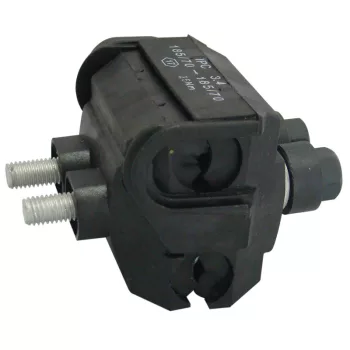   Tracon TSZL4-4, Szigetelt légvezeték-leágazó, normál csavarral 70-185/70-185mm2, 4kV, 2xM8