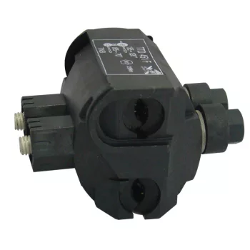   Tracon TSZL6-4, Szigetelt légvezeték-leágazó, szakadófejes csavarral 120-185/70-185mm2, 6kV, 2xM8