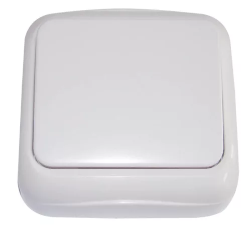 Tracon TTK-02, Falon kívüli váltókapcsoló (tapétakapcsoló) 10AX/250VAC, IP20 (106)