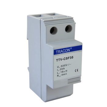   Tracon TTV-CSF35, Csatolófojtó túlfeszültség védelmi rendszerhez 35A, 18uH