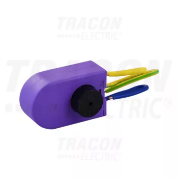   Tracon TTV3-5-1P+N-PE, AC túlfeszültség levezető, 3-as típus, szerelvénydobozba 230 V, 50 Hz, 2,5/5 kA (8/20 us), 1P+N/PE
