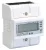Tracon TVO-F3-4MCTA 3F áramváltós fogyasztásmérő,állítható áttétel, LCD, 4modul 400V / 5 A CT Pd=3W