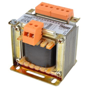  Tracon TVTR-50-P Normál, egyfázisú kistranszformátor 500V / 24V, max.50VA