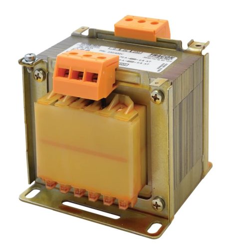 Tracon TVTRB-160-F Vezérlő transzformátor ( biztonsági ), 1 fázisú, 230-400V/primer, 24-230V/szekunder 160VA teljesítménnyel IP00 TVTRB