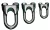 Tracon U05 Sodronyszorító bilincs, U profil, acél+temperált öntvény d=3,2-5mm, M5