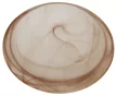 Tracon UFO-1-B, Üveg mennyezeti UFO lámpatest, bézs 230V, 50Hz, E27, max.1×60W, D=300 mm, EEI=A++,A+,A,B,C,D,E