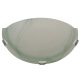 Tracon UFO-F-Z, Üveg oldalfali fél UFO lámpatest, zöld 230V, 50Hz, E27, max.1×60W, D=300 mm, EEI=A++,A+,A,B,C,D,E