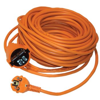   Tracon UH20, Univerzális hosszabbító 1×SCHUKO, 20m, 16A/250VAC, 3x1,5mm2, H05VV-F, Pmax.:3680 W