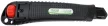 Tracon UTILK02 Pengés kés, cink ötvözet markolat gumibetéttel, SK4 penge L=178mm, D=33mm, W=19mm, d=18mm