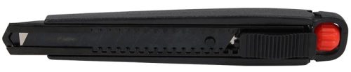 Tracon UTILK06, Pengés kés, hajlékony SK4 penge, fix rögzítéssel, Al ötvözet L=140mm, D=23mm, W=18mm, d=12,5mm
