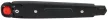 Tracon UTILK06, Pengés kés, hajlékony SK4 penge, fix rögzítéssel, Al ötvözet L=140mm, D=23mm, W=18mm, d=12,5mm