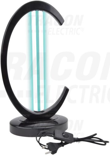 Tracon UVC sterilizáló lámpa beépített mozgásérzékelővel, 38W, UV:254nm, IP20-as védelemmel
