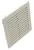 Tracon V150-KNY Kilépő levegő nyílás szűrőbetéttel V150 150×150mm