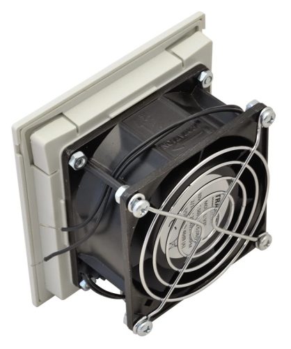 Tracon V35 Szellőztető ventilátor szűrőbetéttel 105×105mm, 35/40m3/h, 230V 50-60Hz, IP54