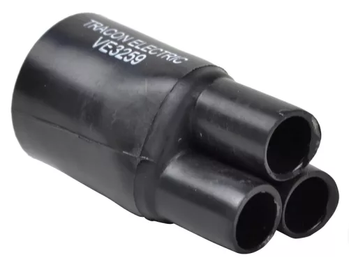 Tracon VE3259 háromágú gyantás végelzáró 3-erű 3×2.5–3×10 mm²