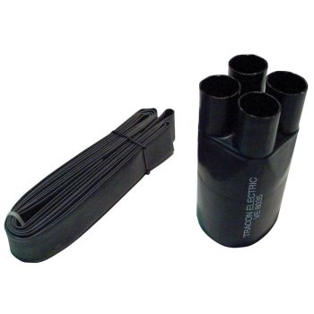   Tracon VE5527-SZ, Végelzáró készlet árnyékolatlan kábelekhez 4×70-4×120mm2