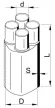 Tracon VE5527-SZ végelzáró készlet árnyékolatlan kábelhez 4×70–4×120 mm²