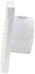 Tracon VF100-BTSH Fürdőszoba ventilátor, golyóscsapágy+időzítő+v.zsalu+pára 230 VAC, 15W, 80 m3/h, 33 dB,100 mm