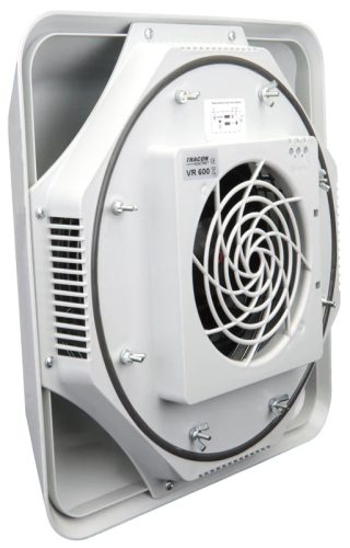 Tracon VR600 Tető ventilátor 600 m3/h, IP44, 80 W, 230 VAC, 0.45 A, 64 dB