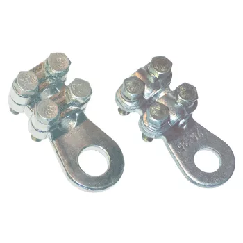   Tracon WCJC-50-70, Csavarozható réz öntvénysaru, 4 csavarral 50-70mm2, M10, 4x(M6x24)