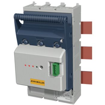   Tracon KETO00360AOUR95TES10 Szakaszolókapcsoló-biztosító, gyűjtősínre, keretes kapocs 500VAC, 160A, 3P, NH00