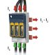 Tracon KETO-1-3/60/AO/F/EST Szakaszolókapcsoló-biztosító, gyűjtősínre, lapos csatlakozó 690VAC, 440VDC, 250A, 3P, NH1