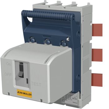   Tracon KETO-1-3/60AOUR150AM Szakaszolókapcsoló-biztosító, gyűjtősínre, keretes kapocs 690VAC, 440VDC, 250A, 3P, NH1