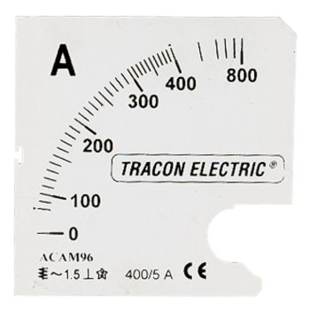   Tracon SCALE-DC48-150/75MV Skálalap DCVM-48B alapműszerhez 0 - 150 A