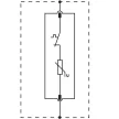 Tracon ESPD1+2-12.5-1P T1+T2 AC típusú túlfeszültség levezető, cserélhető betéttel Uc:275V; Iimp:12,5kA; In:20kA; Imax:50kA; Up:1,3kV; 1P
