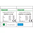 Tracon ESPD1+2-50-1+1P T1+T2 AC típusú túlfeszültség levezető, egybeépített Uc:385V; Iimp:50/100kA; In:50/100kA; Up:2,5kV; 1+1P