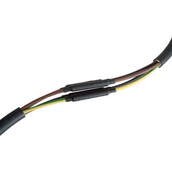   Tracon ZSRSET-3DB, Kötéskészlet szalagárnyékolású, 4-erű kábelhez, gyantás 4×150mm2-4×240mm2, (4×50/16mm,l=300mm)+(1×130/36mm,L=1000mm)