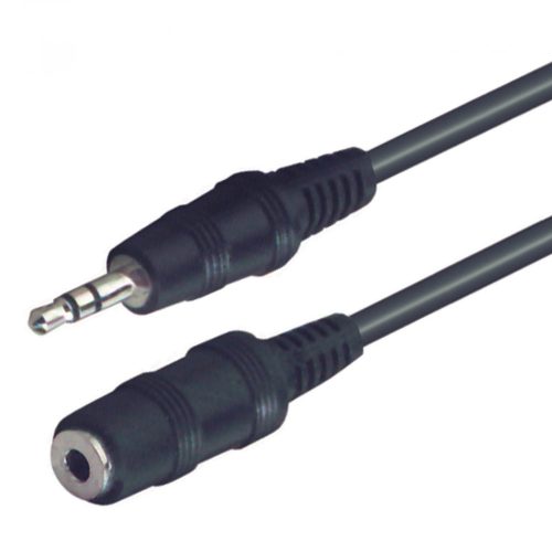 USE A 54-5 Audió kábel, 3,5 mm sztereó dugó-3,5 mm sztereó aljzat, 5 m ( A 54-5 )