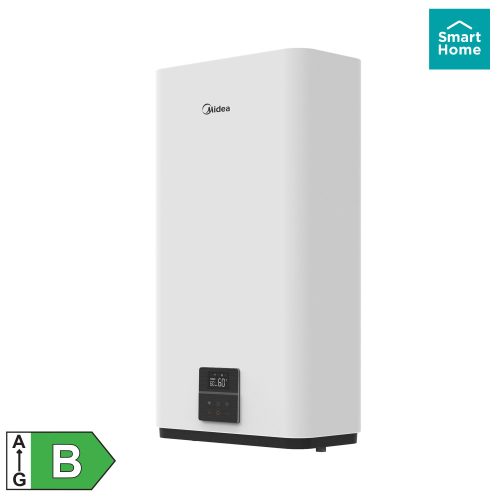 MIDEA elektromos SMART WIFI vízmelegítő, bojler, 93L, 2000W, 30-75°C hőmérséklet tartomány, B energiaosztály ( D100-20ED6 )