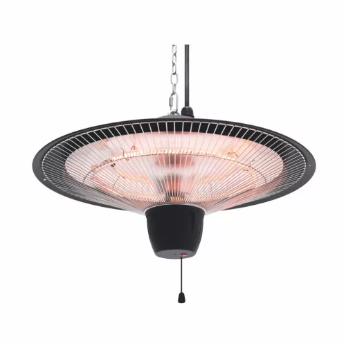 HOME FK262 karbonszálas kültéri fűtőtest, max. 1500 W, 2 fokozat, belógatható, IPX4, zsinórkapcsoló, kültéri kivitel